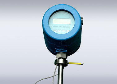 TMF حرارتی توده جریان سنج فلومتر / گاز فاضلاب صنعت TF100SAC DN100 CE، ISO