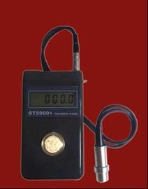 0.1mm قطعنامه التراسونیک دستی ضخامت سنج با 4 رقم ال سی دی